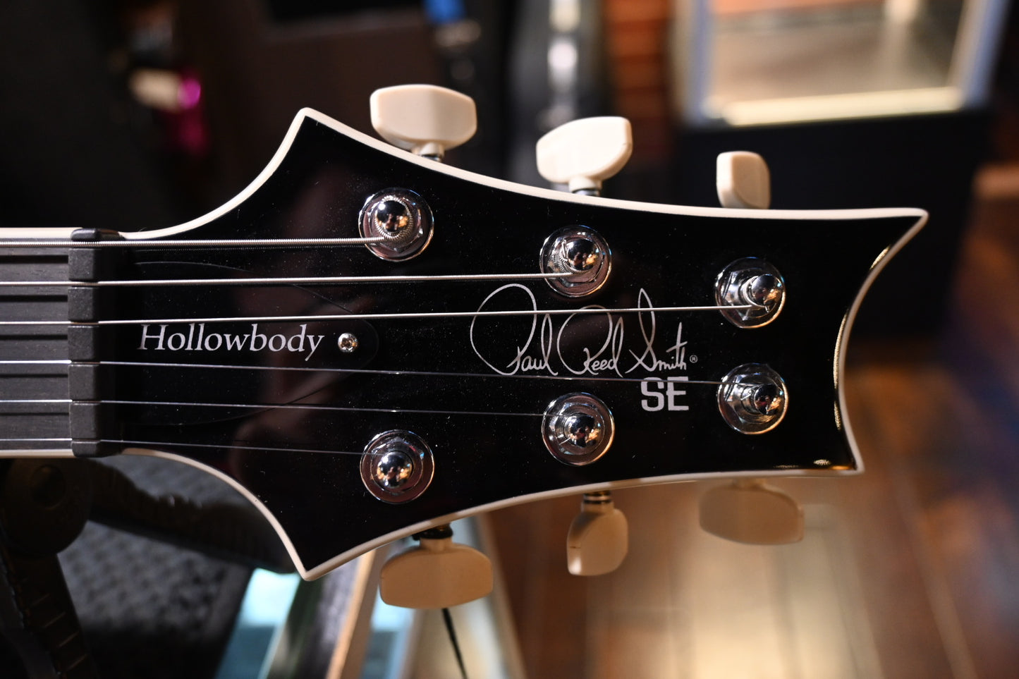 PRS SE Hollowbody II Piezo - Peacock Blue Guitar #0136