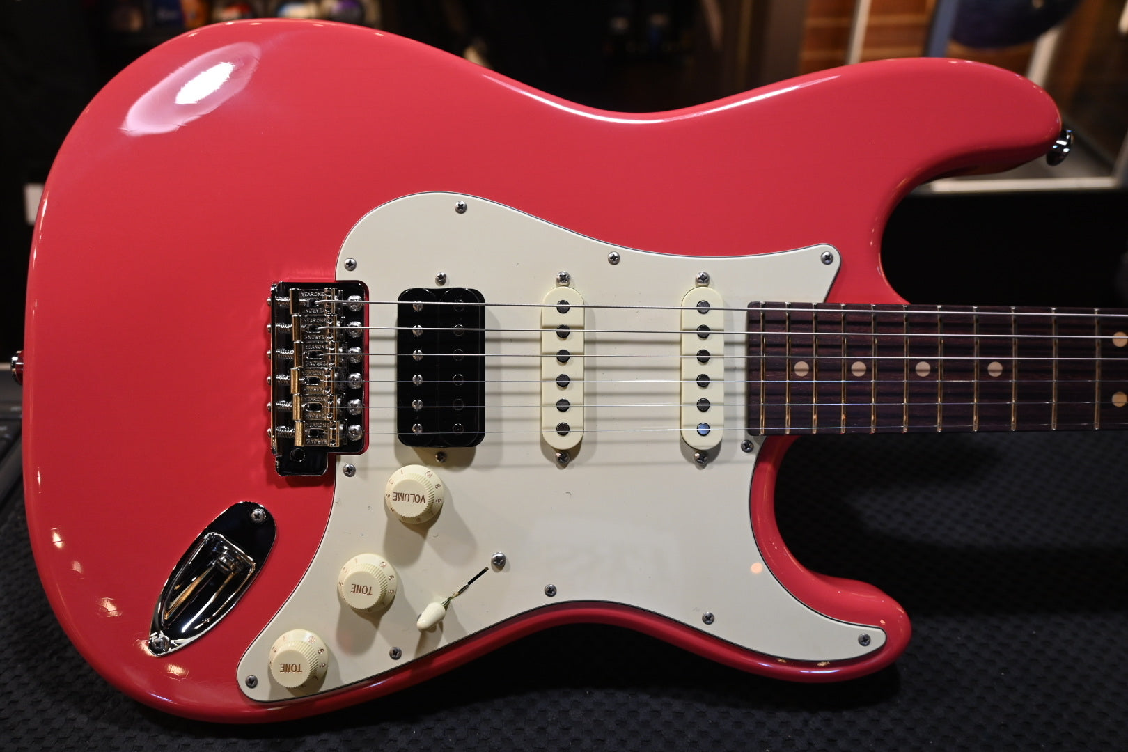 Suhr Classic S Vintage LE - Fiesta Red Guitar #1637 – Danville Music