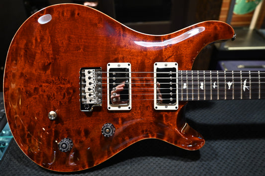 PRS Wood Library CE 24 Quilt - Tortoise Shell Guitar #7888