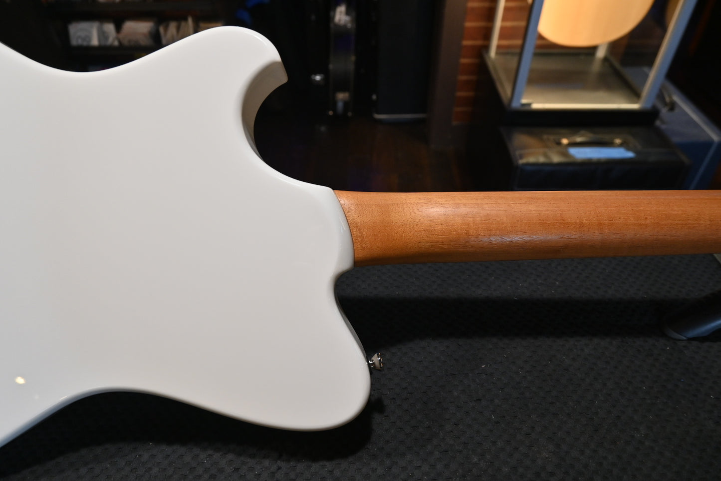 Powers Electric A-Type PF42 - Moonlight White Guitar #A840