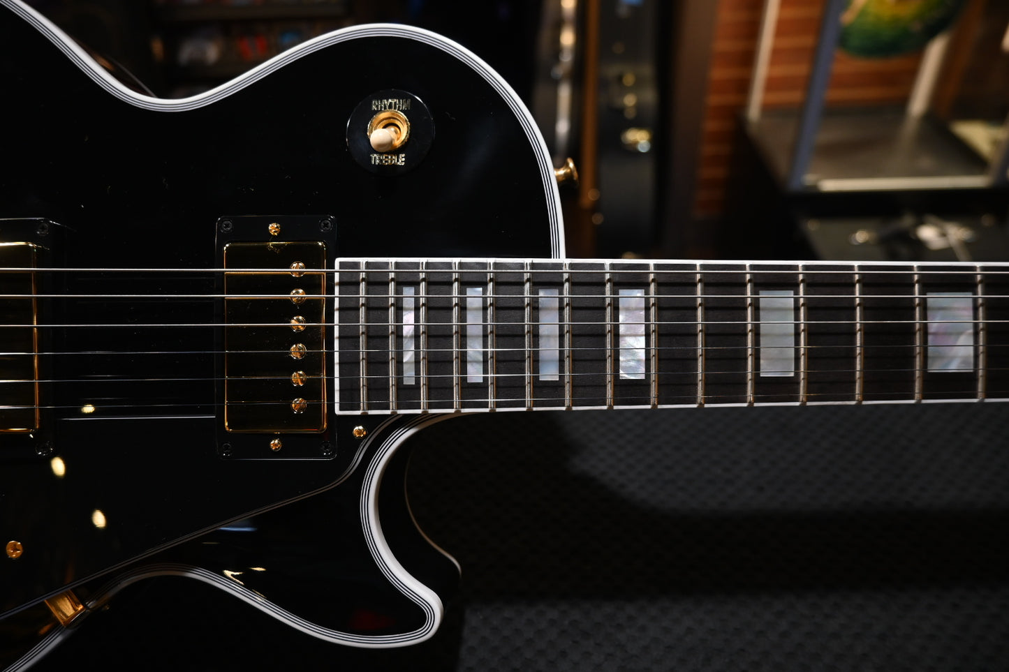 Gibson Custom Shop Les Paul Custom - Ebony Guitar #3722