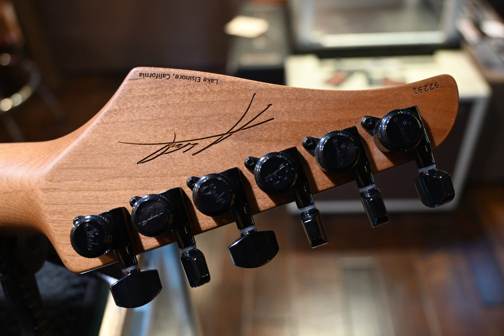 Suhr Andy Wood 10th Anniversary Signature Series Modern T - Arancio Orange Guitar #2291 - Danville Music