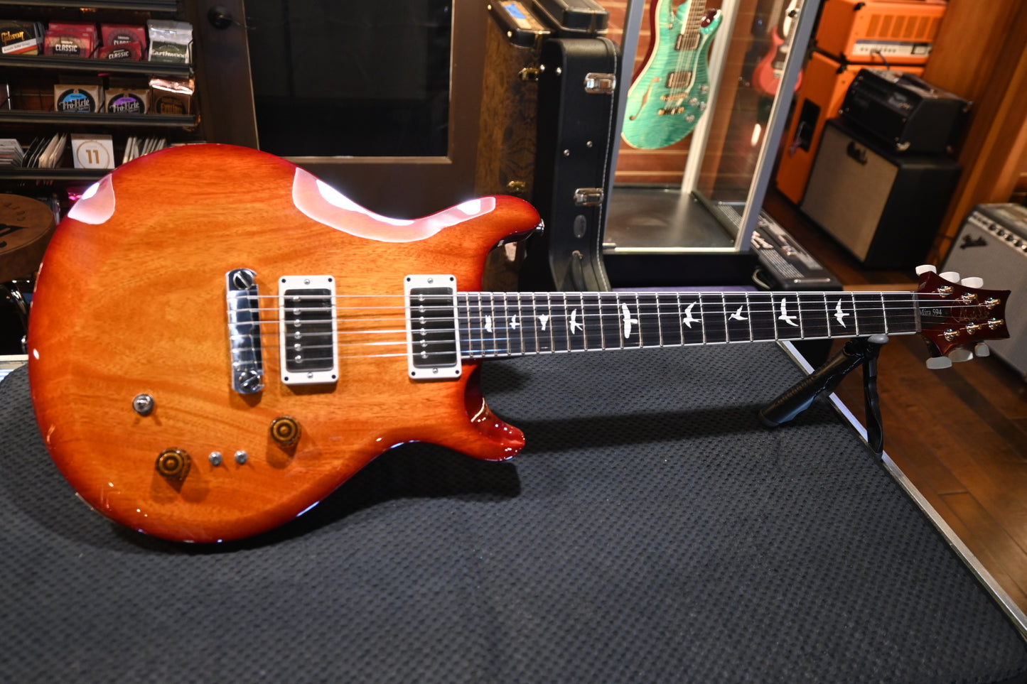PRS S2 Mira 594 - Dark Cherry Sunburst Guitar #5055 - Danville Music