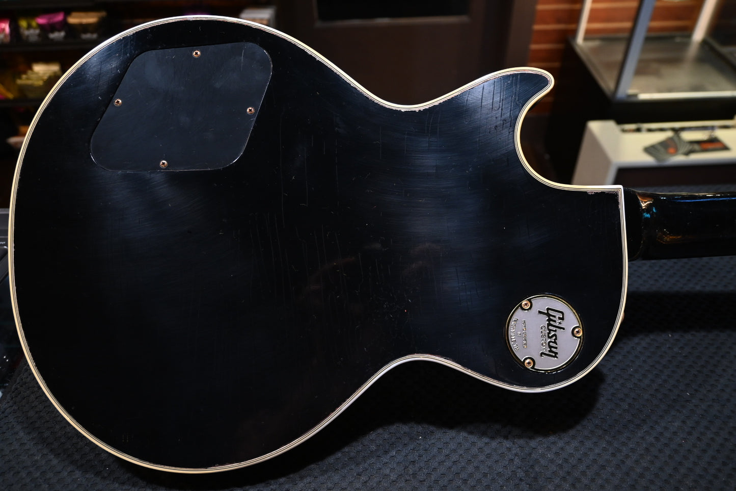 Gibson Custom Shop Mick Ronson 1968 Les Paul Custom Collector’s Edition - Antique Natural Guitar #092 - Danville Music