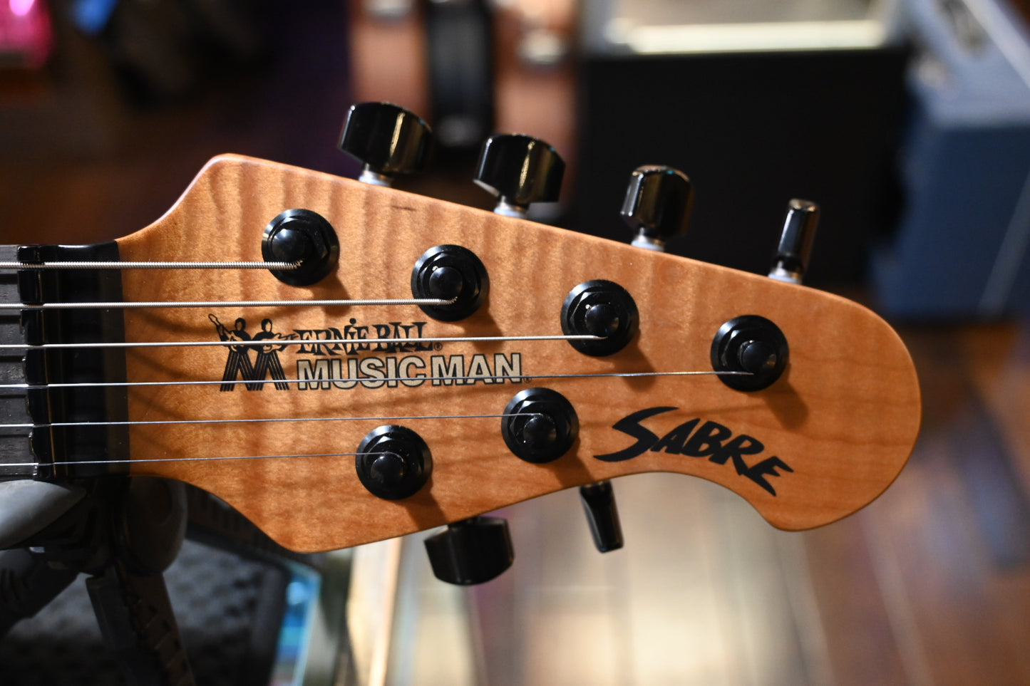 Music Man Rabea Sabre - Emerald Hill Guitar #2425