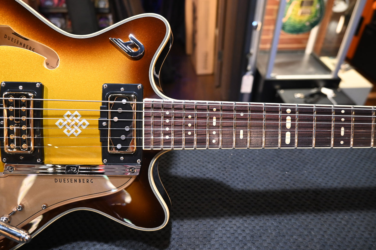 Duesenberg Alliance Series Joe Walsh Signature - Gold Burst Guitar #3424