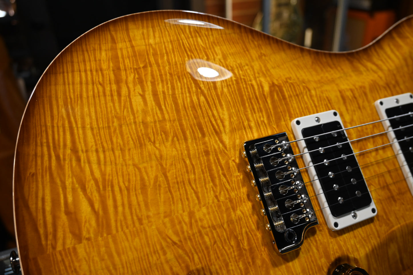 PRS Custom 24 Birds of a Feather Limited Edition - Honey Gold Guitar #2350
