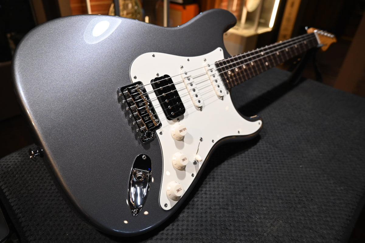 Suhr Classic S HSS Rosewood - Pewter Metallic Guitar #4569