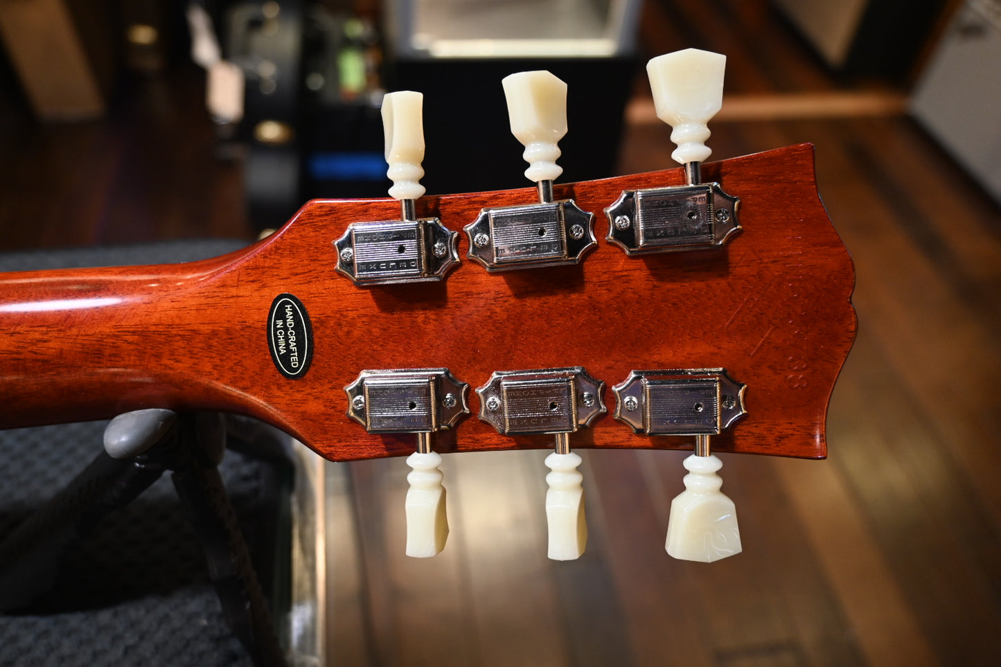 Epiphone Inspired by Gibson Custom 1960 Les Paul Standard Reissue - Iced Tea Burst Guitar #5738 - Danville Music