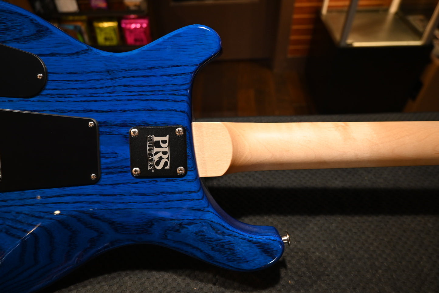 PRS Wood Library Swamp Ash Special - Blue Matteo Guitar #1584