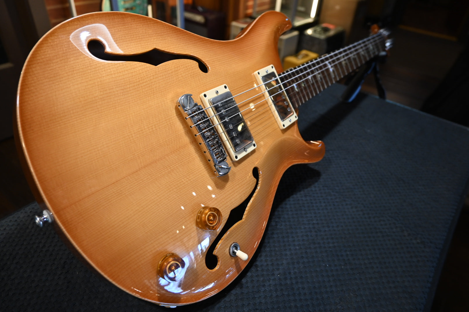 PRS McCarty Hollowbody Spruce 2004 - Vintage Natural Guitar #5078 - Danville Music
