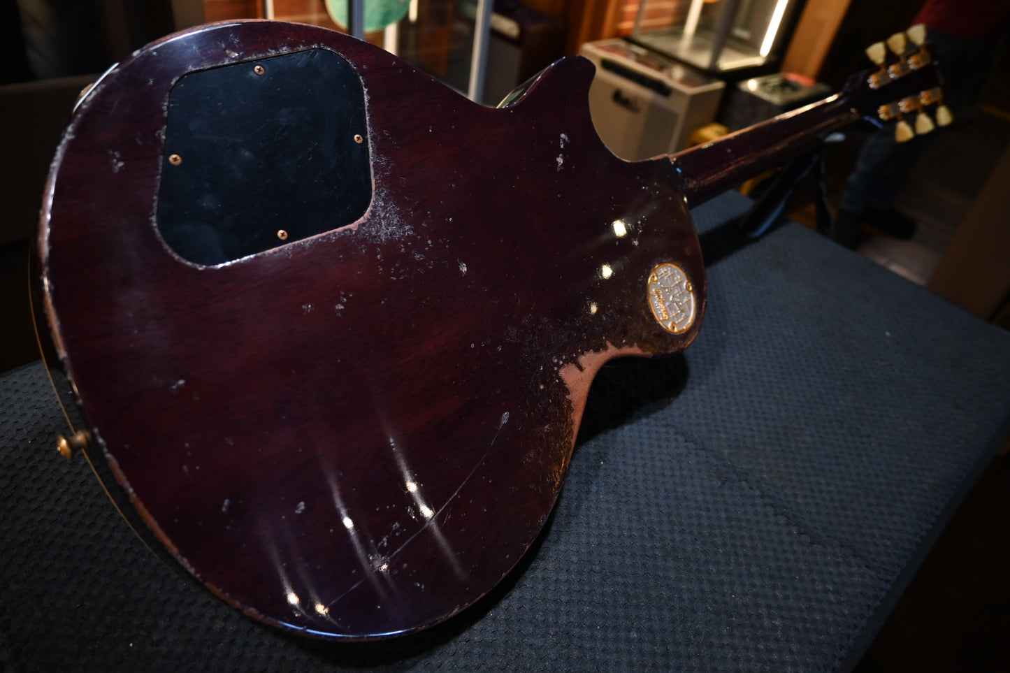 Gibson Custom Shop 1959 Les Paul Standard Reissue Purple Tiger Murphy Lab Heavy Aged - Purple Tiger Guitar #6388 - Danville Music