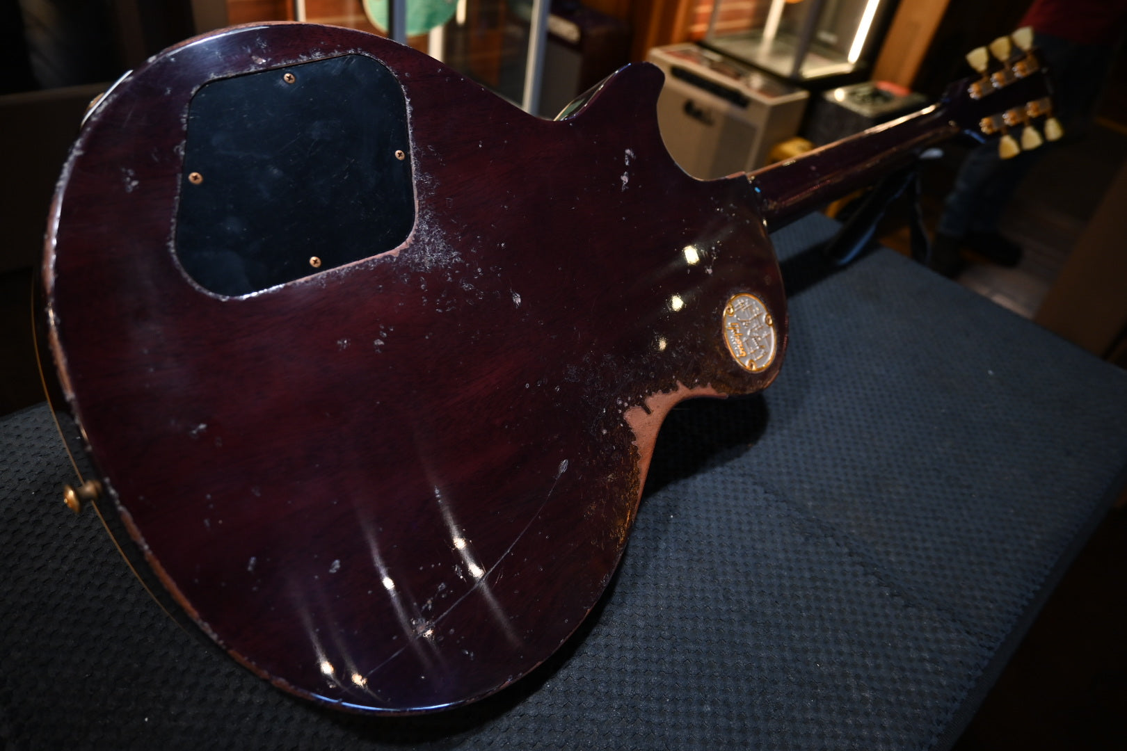 Gibson Custom Shop 1959 Les Paul Standard Reissue Purple Tiger Murphy Lab Heavy Aged - Purple Tiger Guitar #6388 - Danville Music