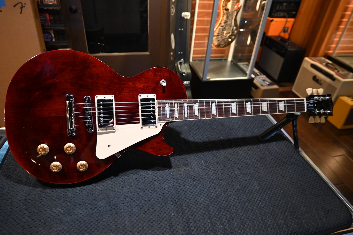 Gibson Les Paul Studio 2025 - Wine Red Guitar #0128