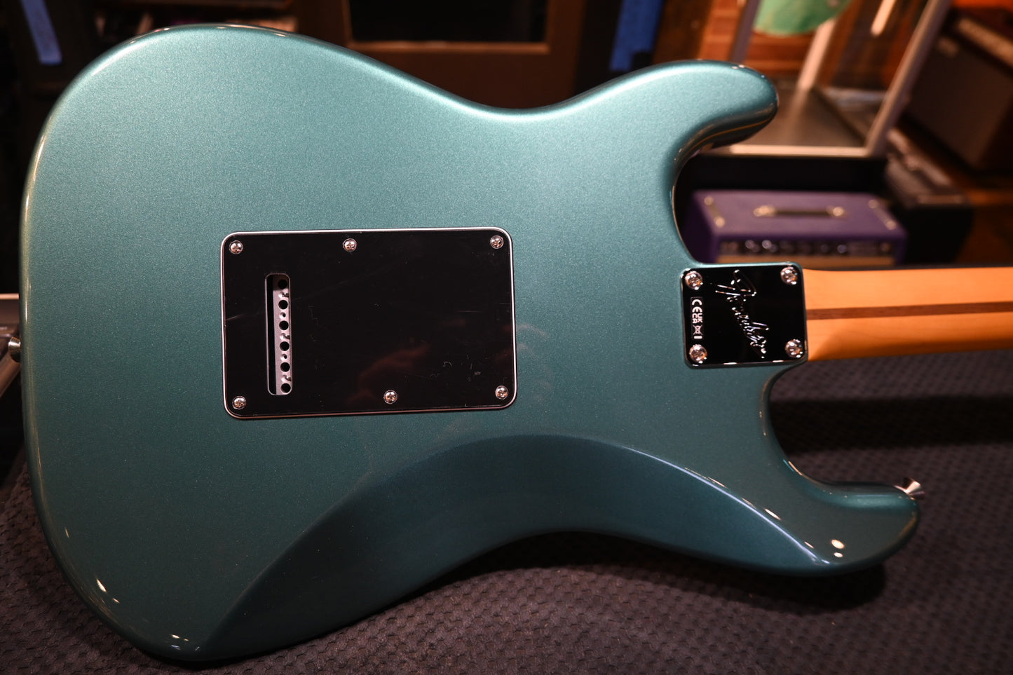 Fender American Professional Classic Stratocaster HSS - Sherwood Green Metallic Guitar #1615