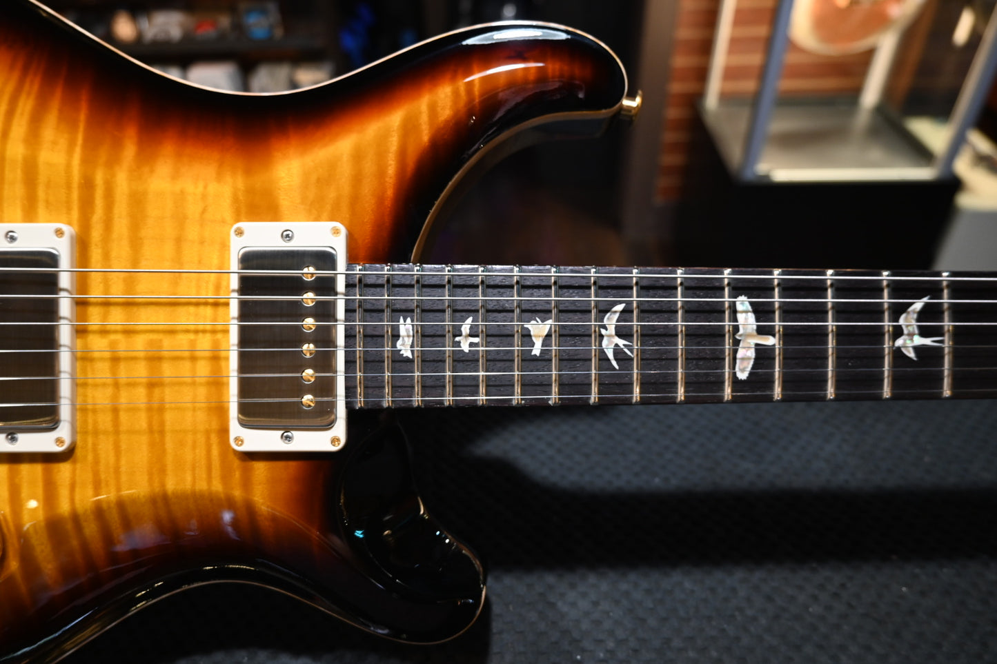 PRS DGT 10-Top - Black Sunburst Guitar #1080