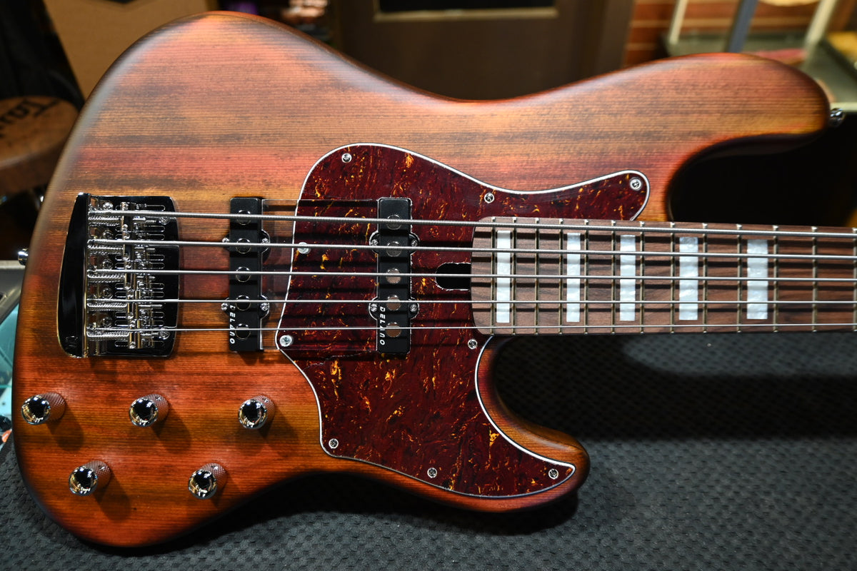 Mayones Jabba HF Antique Brown 5 - Antique Brown Bass #6728