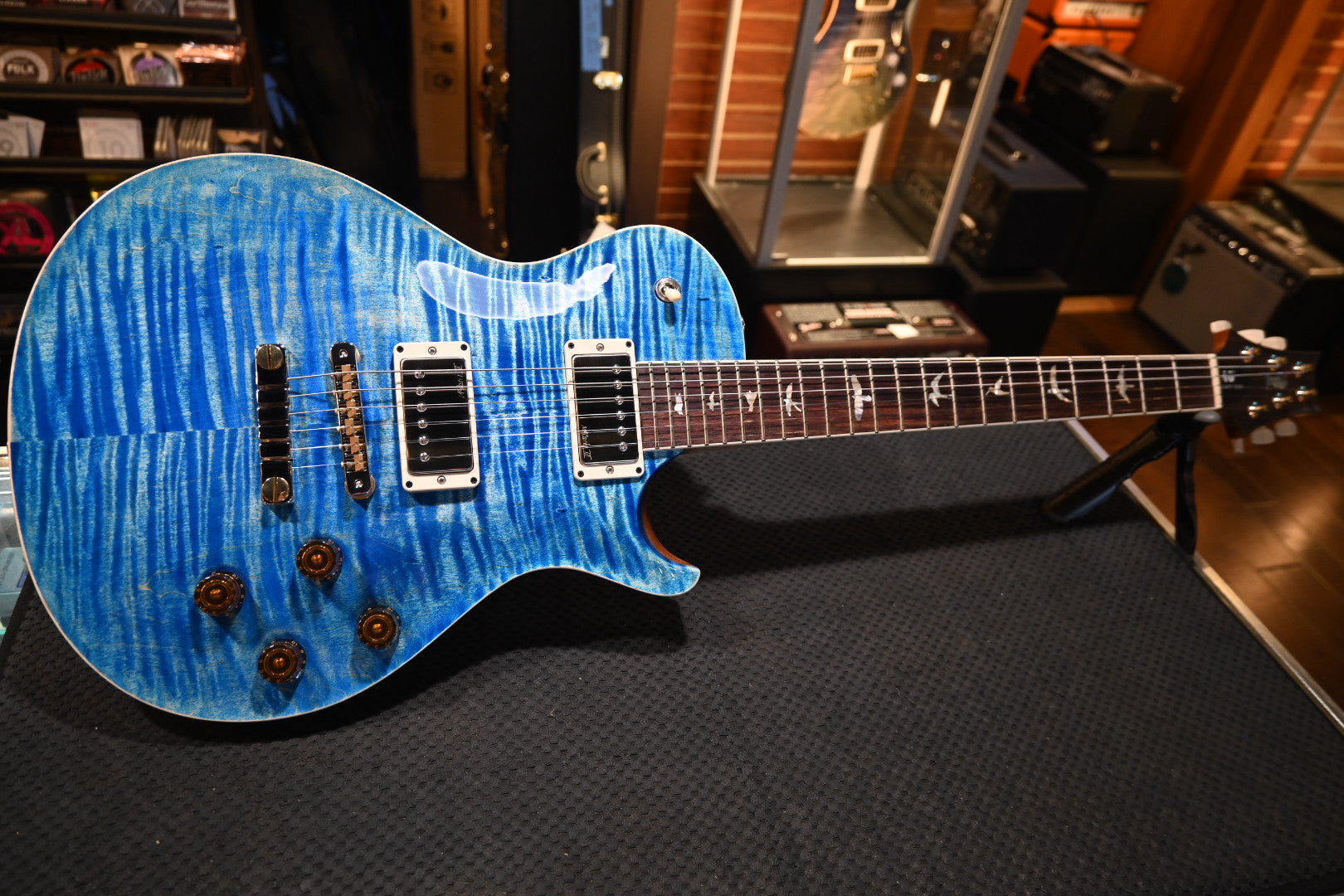 PRS 40th Anniversary McCarty SC56 Limited Edition - Faded Blue Jean Guitar #6737 - Danville Music