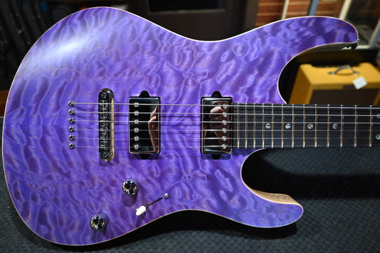 Suhr Custom Modern - Trans Purple Satin Guitar #6331 USED