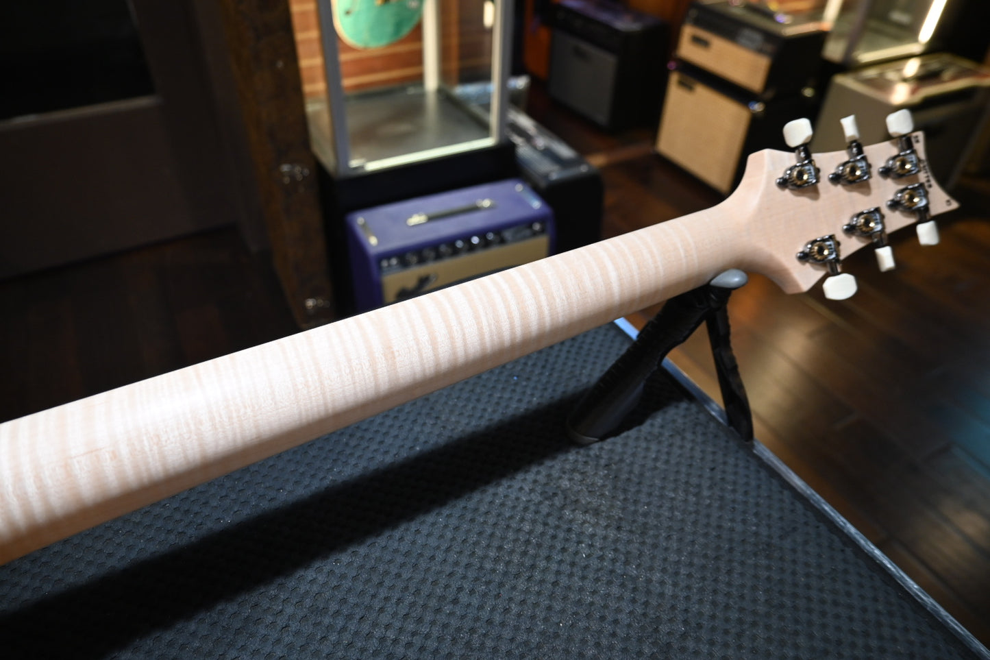 PRS Wood Library DGT 10-Top Quilt - Aquableux Satin Guitar #7758