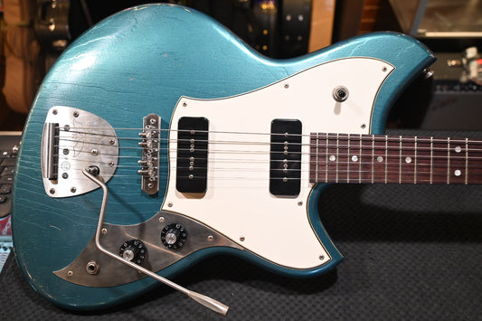 Novo Nucleus Serus J - Ocean Turquoise Guitar #4587