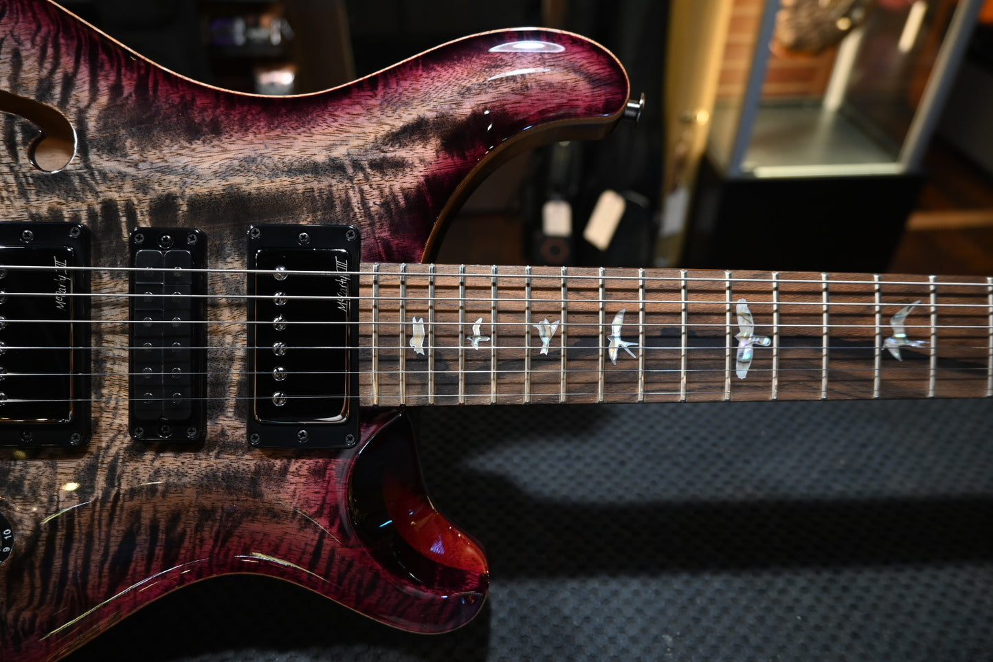 PRS Special Semi-Hollow Mango Limited Edition - Charcoal Purple Burst Guitar #5254