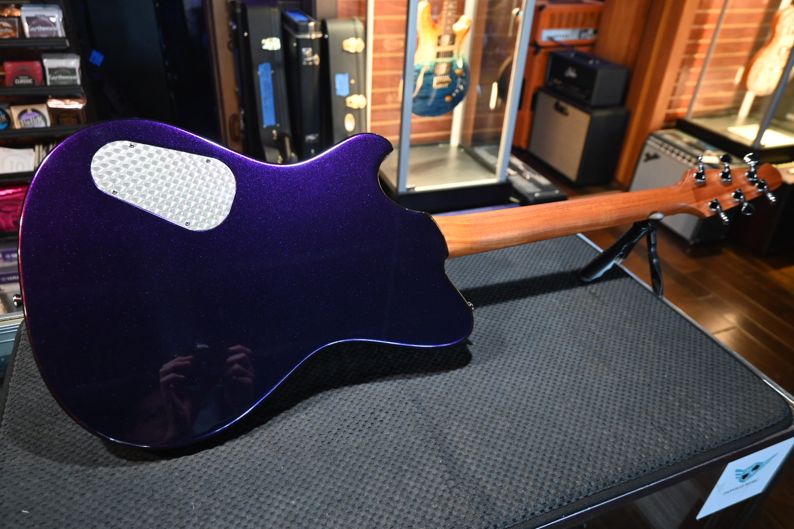 Powers Electric A-Type PF42 CamTail - Chroma Cosmos Guitar #B138 - Danville Music