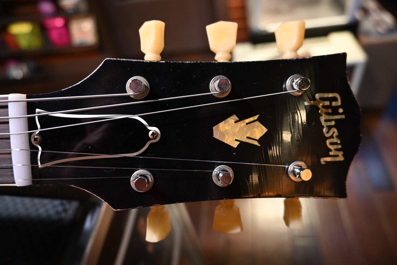 Gibson Custom Shop 1964 SG Standard Reissue Batwing Light Aged - Sparkling Burgundy Guitar #5704 - Danville Music