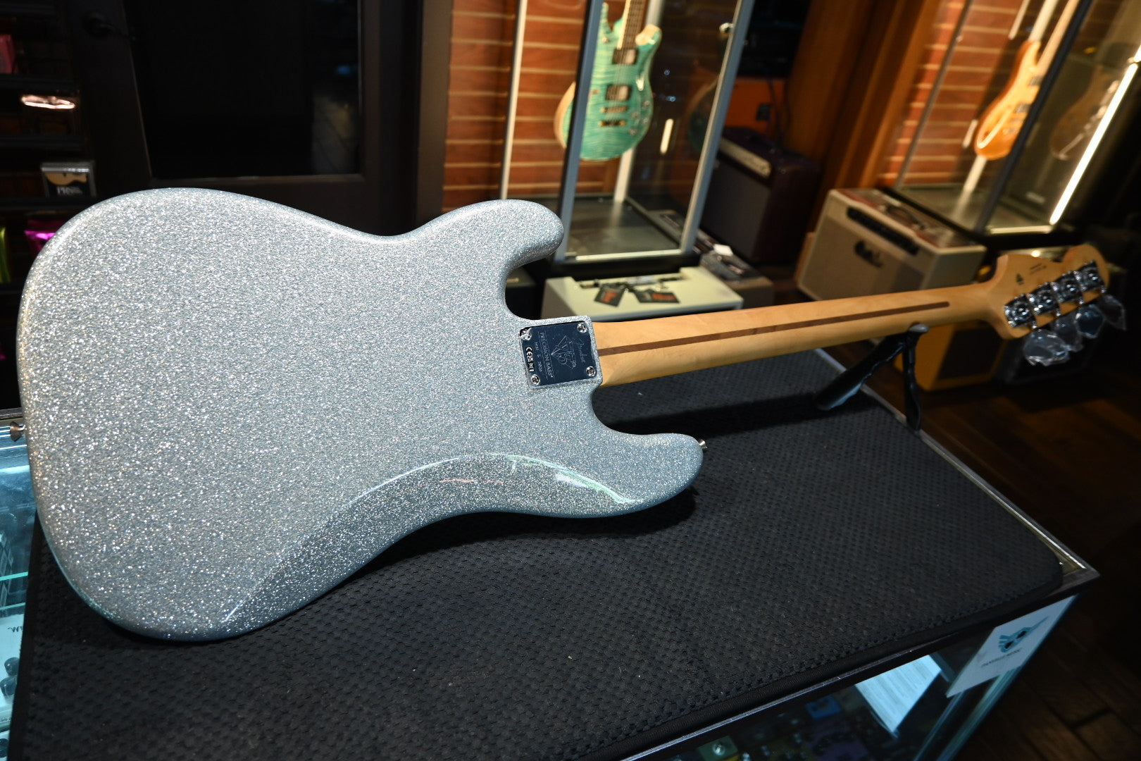 Fender 75th Anniversary Player II Precision Bass - Diamond Dust Sparkle Bass #5477 - Danville Music