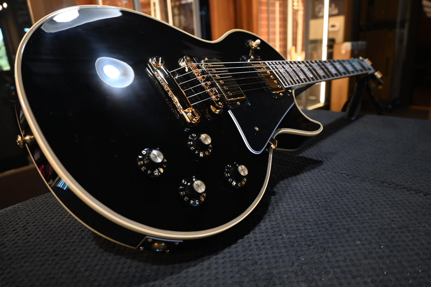Gibson Custom Shop 1968 Les Paul Custom Reissue Gloss - Ebony Guitar #9218