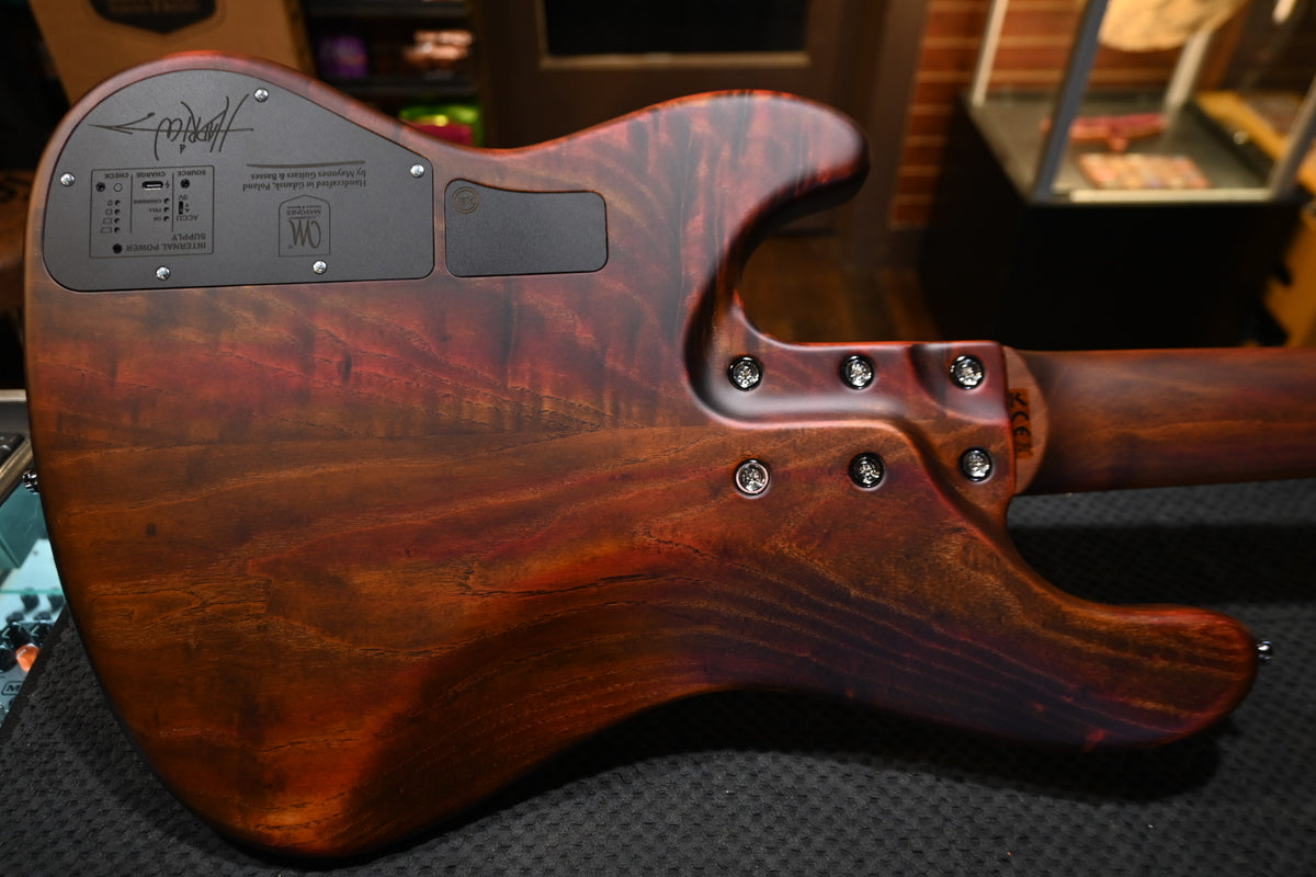 Mayones Jabba HF Antique Brown 5 - Antique Brown Bass #6728