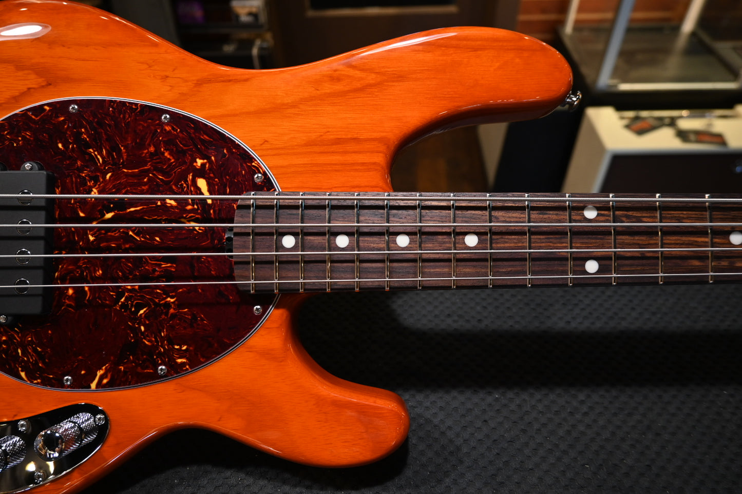 Music Man Stingray Special H - Translucent Orange Bass #9225 - Danville Music