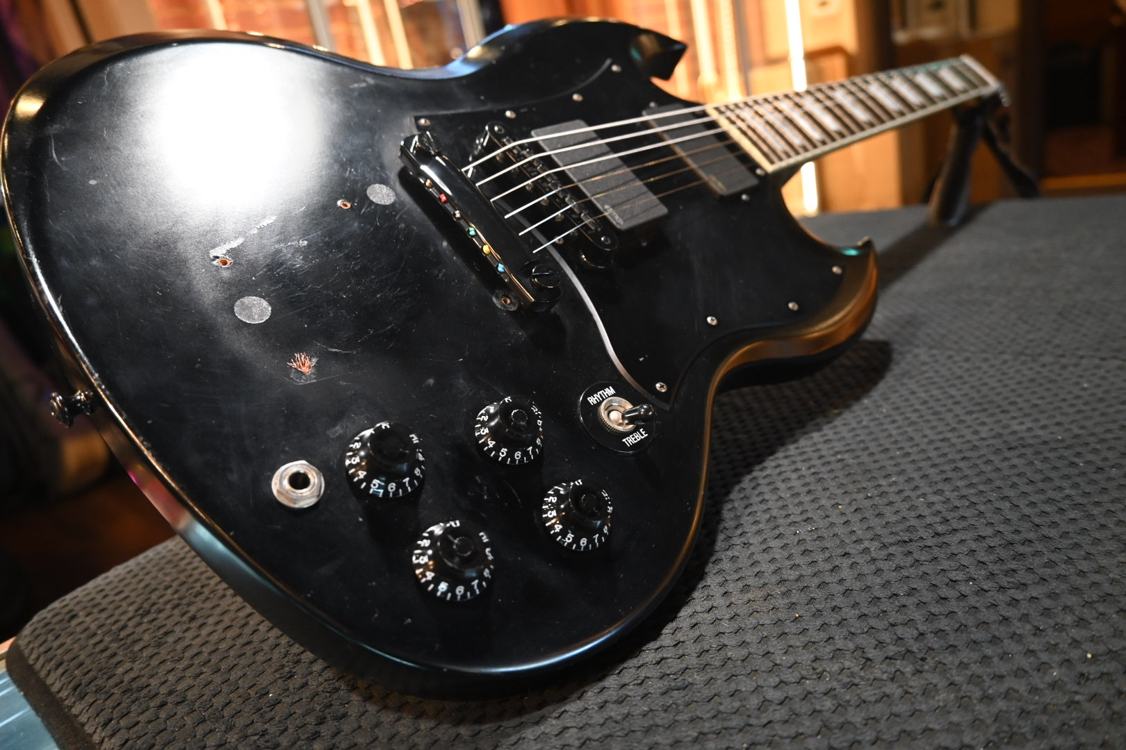 Gibson SG 60’s Re-issue 2007 Week 32 Guitar if the Week Stoptail - Black  #0560 PRE-OWNED