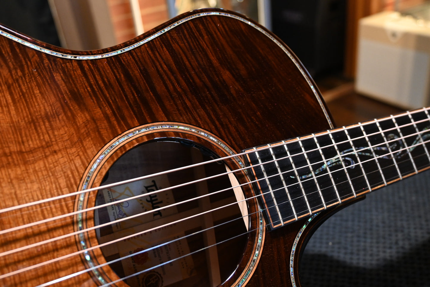 Taylor Next Generation K24ce AA Koa - Kona Edgeburst Guitar #6093