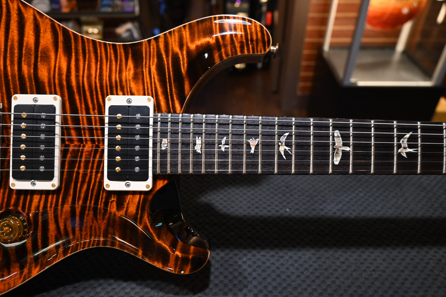 PRS Custom 24-08 10-Top - Orange Tiger Guitar #2970