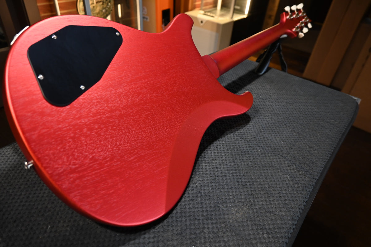 PRS S2 McCarty 594 Thinline Standard Satin - Red Apple Metallic Guitar #5050