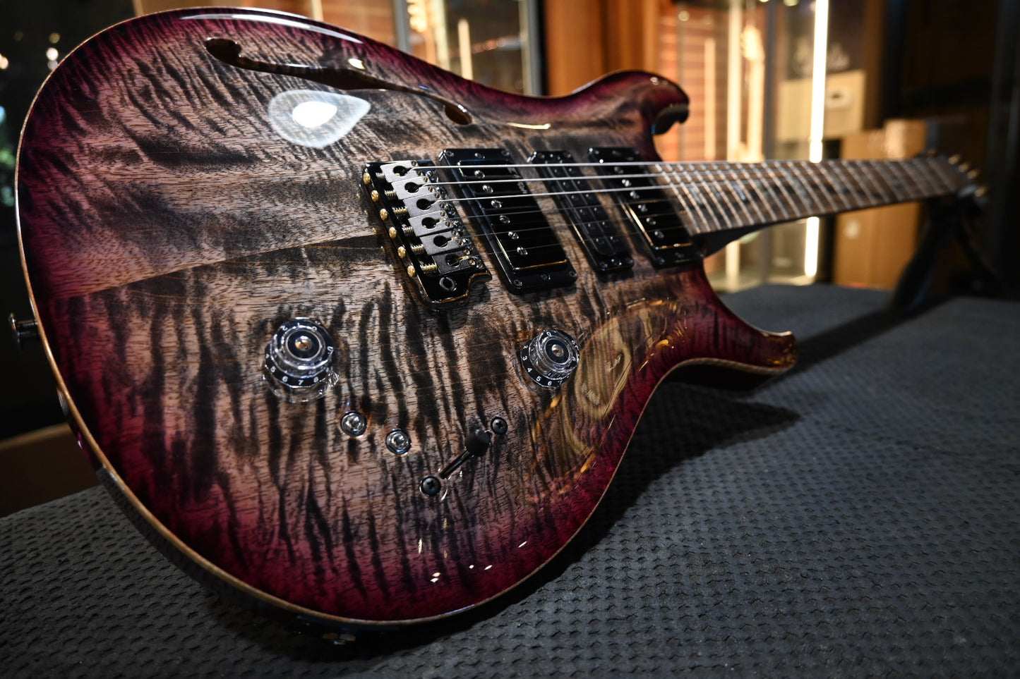 PRS Special Semi-Hollow Mango Limited Edition - Charcoal Purple Burst Guitar #5254