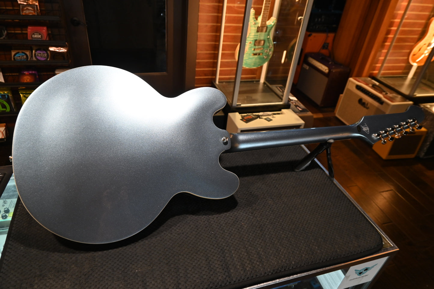 Epiphone Dave Grohl DG-335 - Pelham Blue Guitar #0350 USED - Danville Music