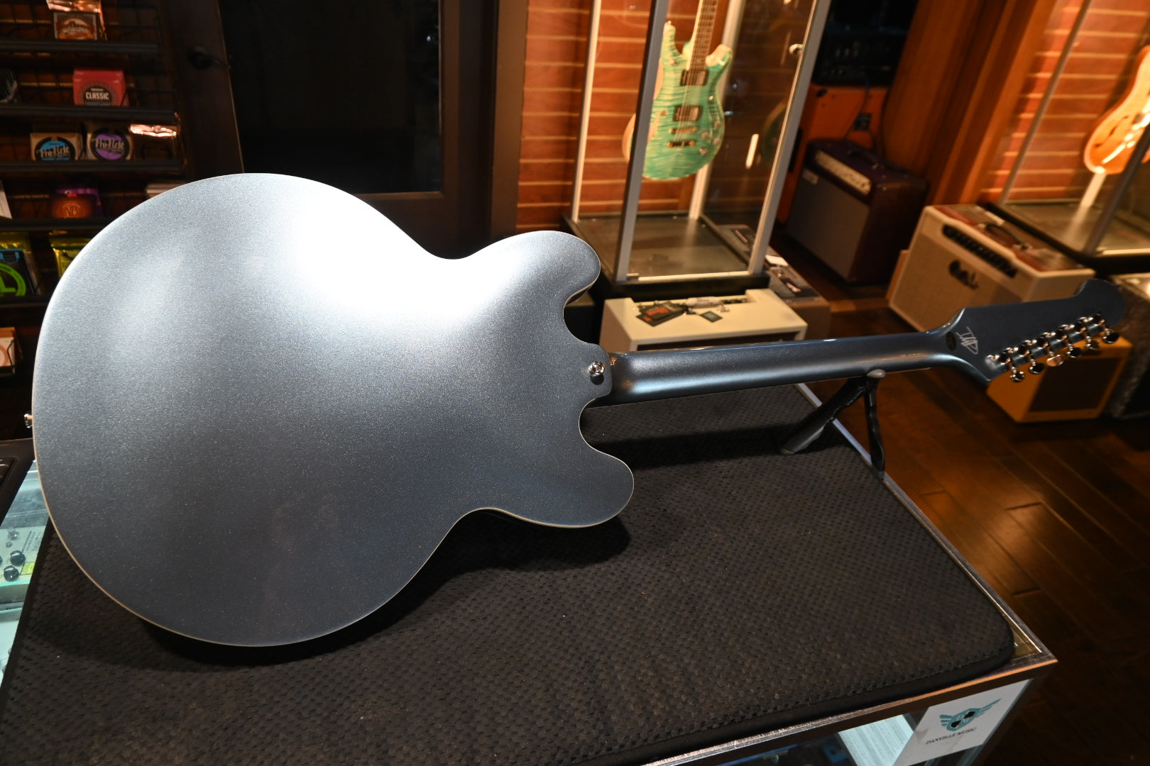 Epiphone Dave Grohl DG-335 - Pelham Blue Guitar #0350 USED - Danville Music
