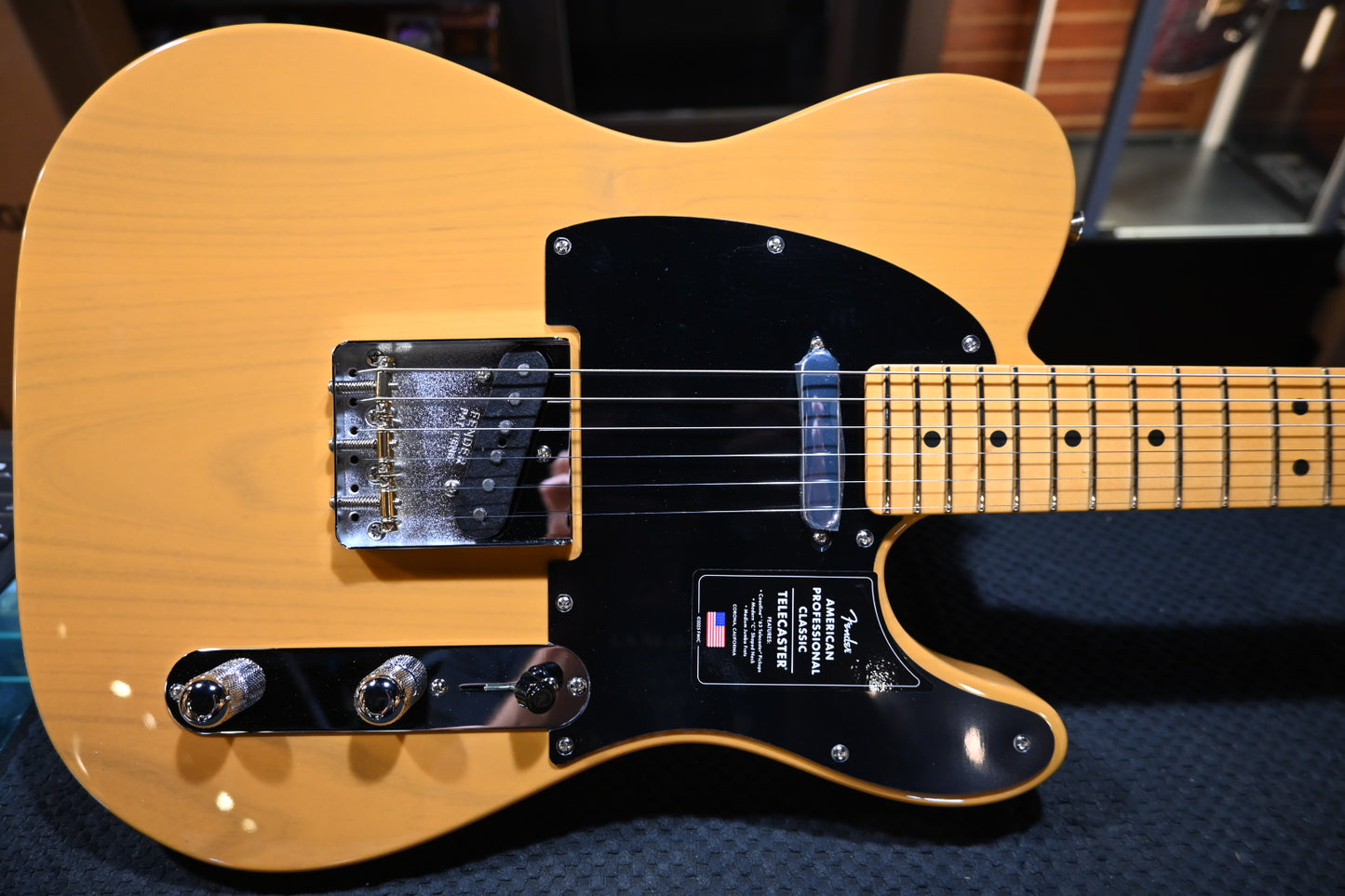 Fender American Professional Classic Telecaster - Butterscotch Blonde Guitar #8510