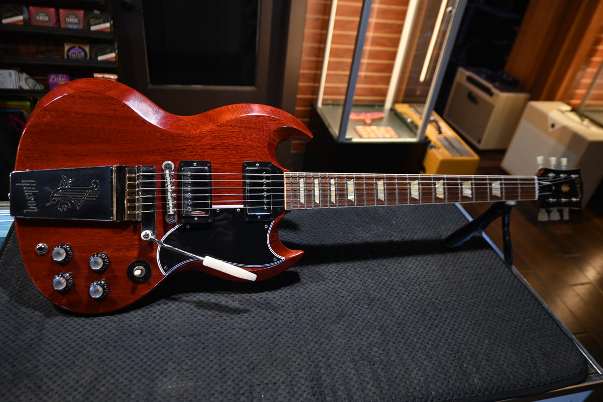 Gibson Custom Shop 1964 SG Standard Reissue Murphy Lab Light Aged 2023 - Cherry Red Guitar #1094