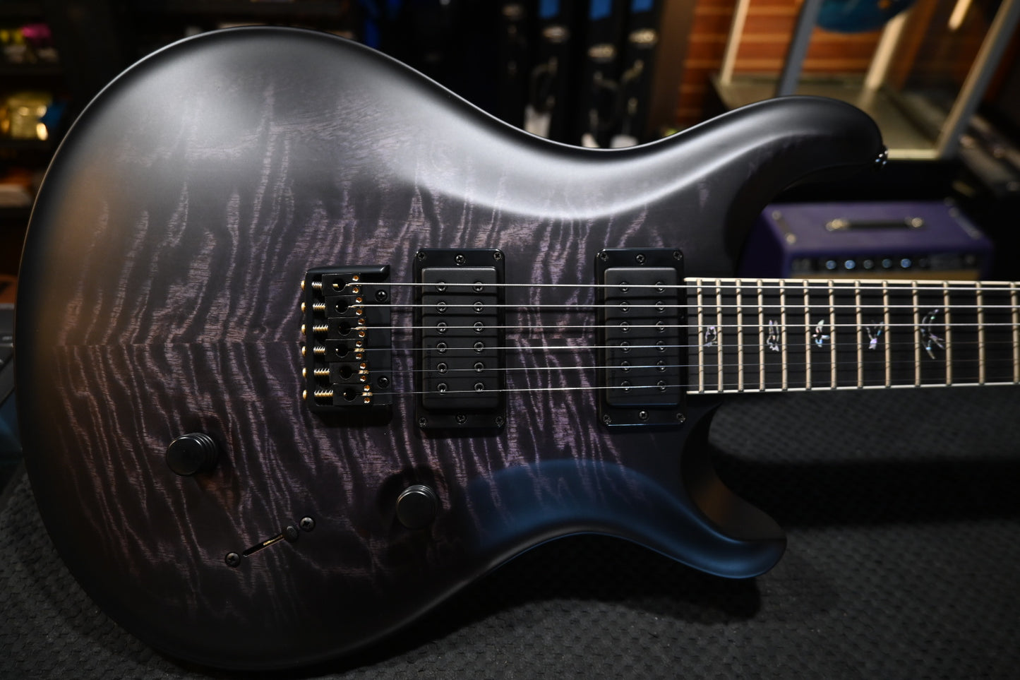 PRS Mark Holcomb - Purple Wraparound Burst Guitar #0610 - Danville Music