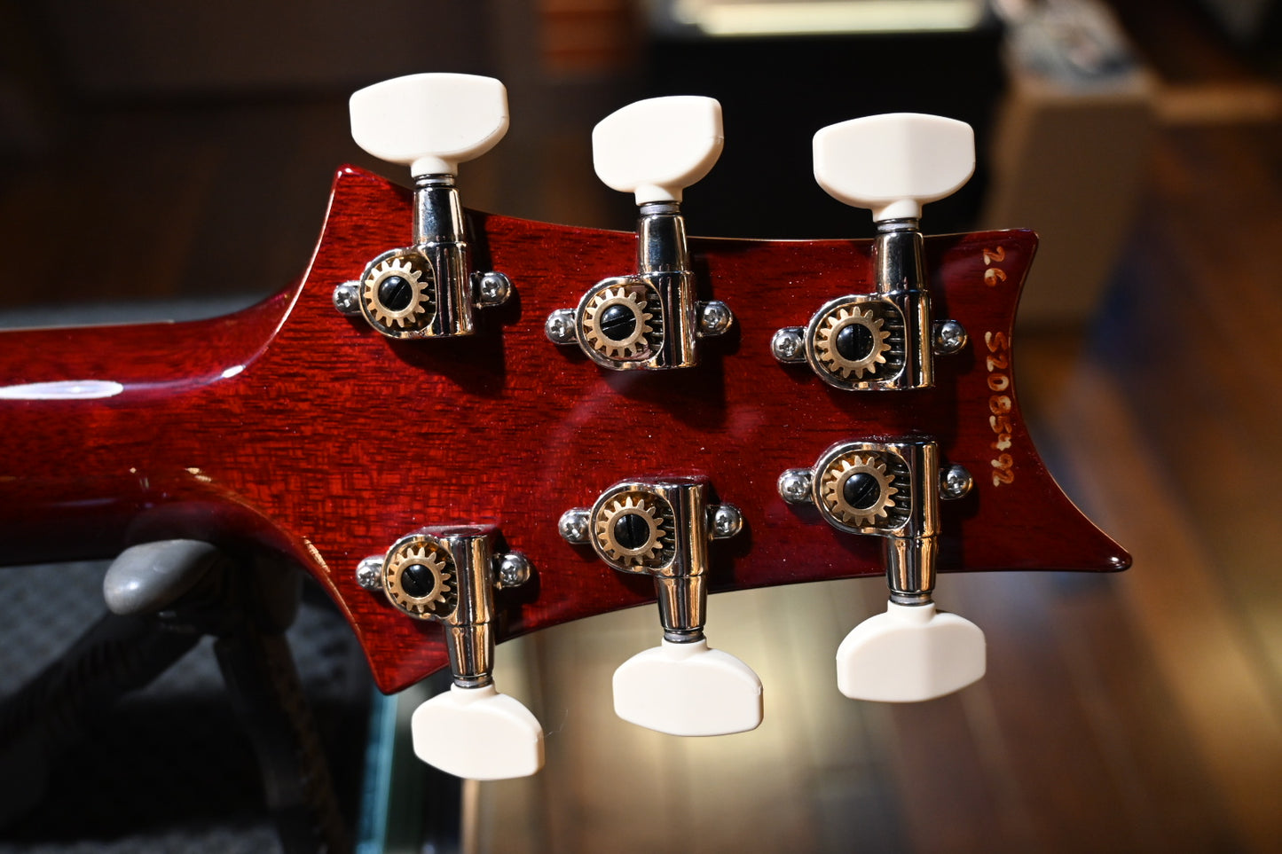 PRS Wood Library S2 McCarty 594 Thinline - Dark Cherry Sunburst Guitar #5492