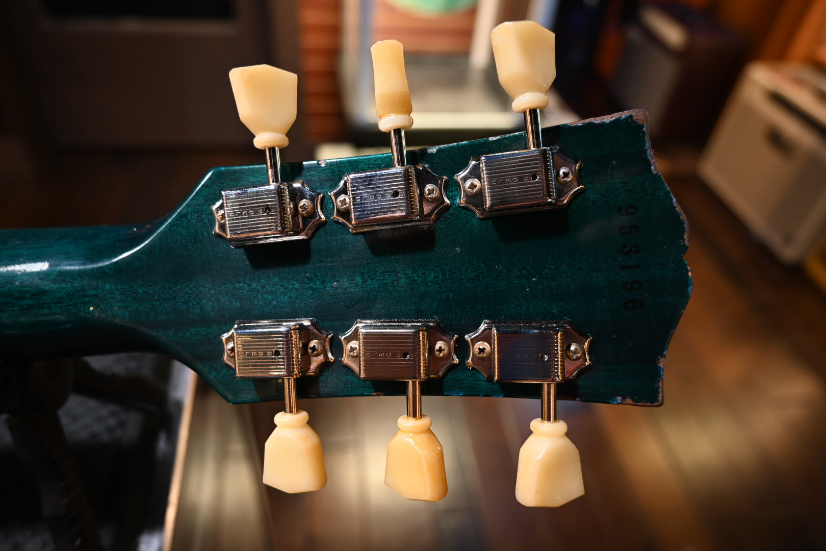 Gibson Custom Shop 1959 Les Paul Standard Reissue Murphy Lab Light Aged - Ocean Magenta Guitar #3196 - Danville Music