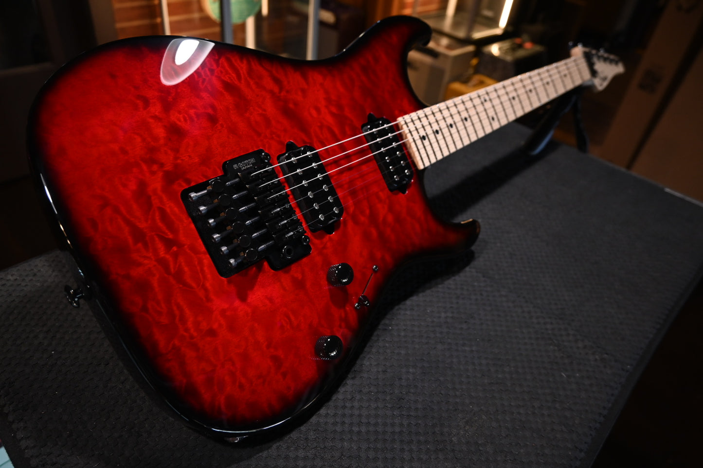 Suhr Standard Thin Burst Limited Edition - Trans Red Guitar #9373 - Danville Music