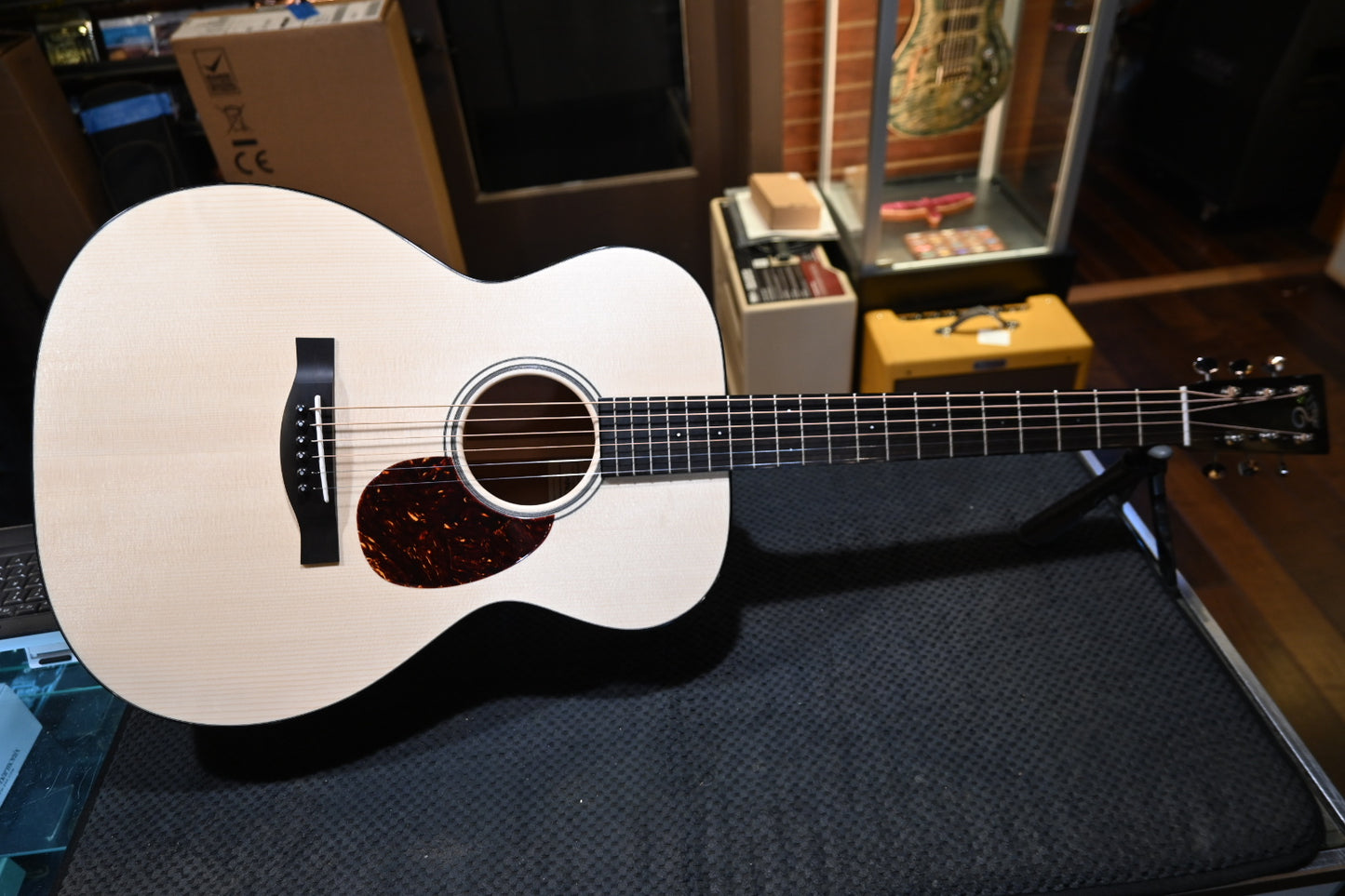 Santa Cruz OM/Pre War German Spruce/Mahogany Guitar #6531