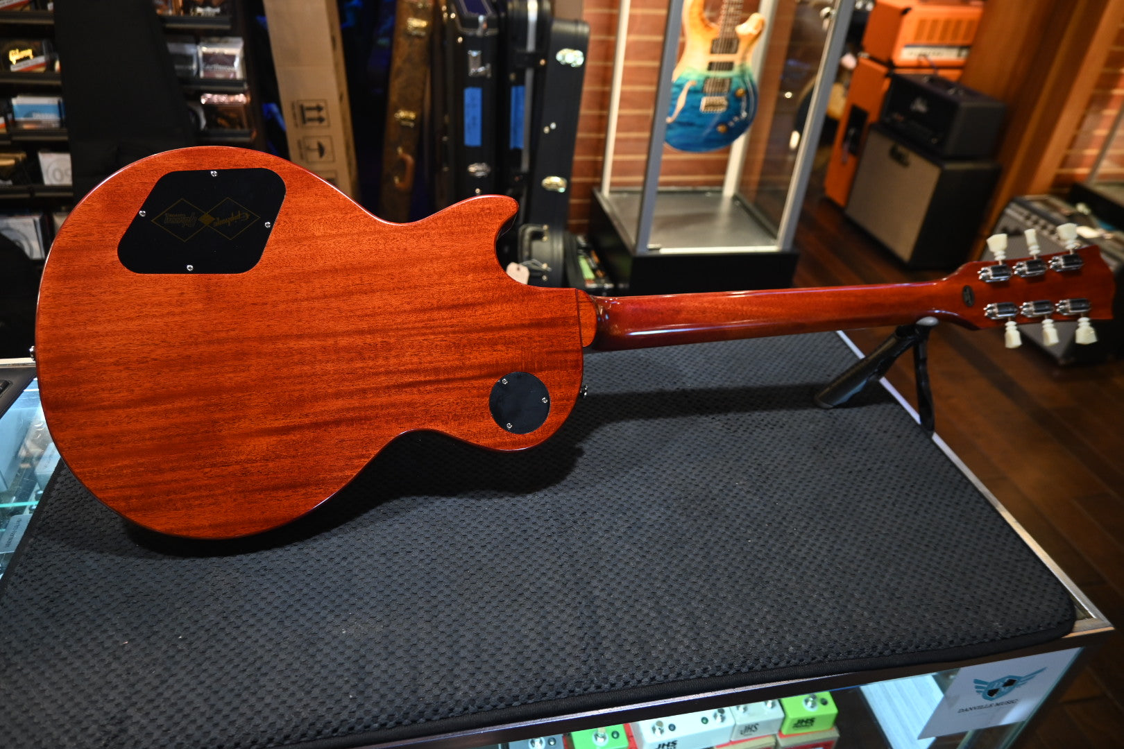 Epiphone Inspired by Gibson Custom 1960 Les Paul Standard Reissue - Iced Tea Burst Guitar #5738 - Danville Music