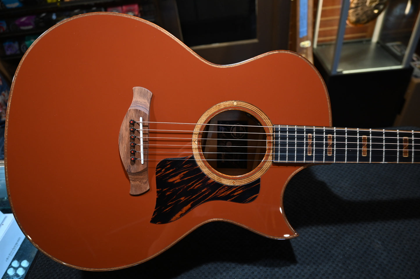 Taylor Custom GA Mahogany/Mahogany Catch #4 - Terra Cotta Guitar #6099