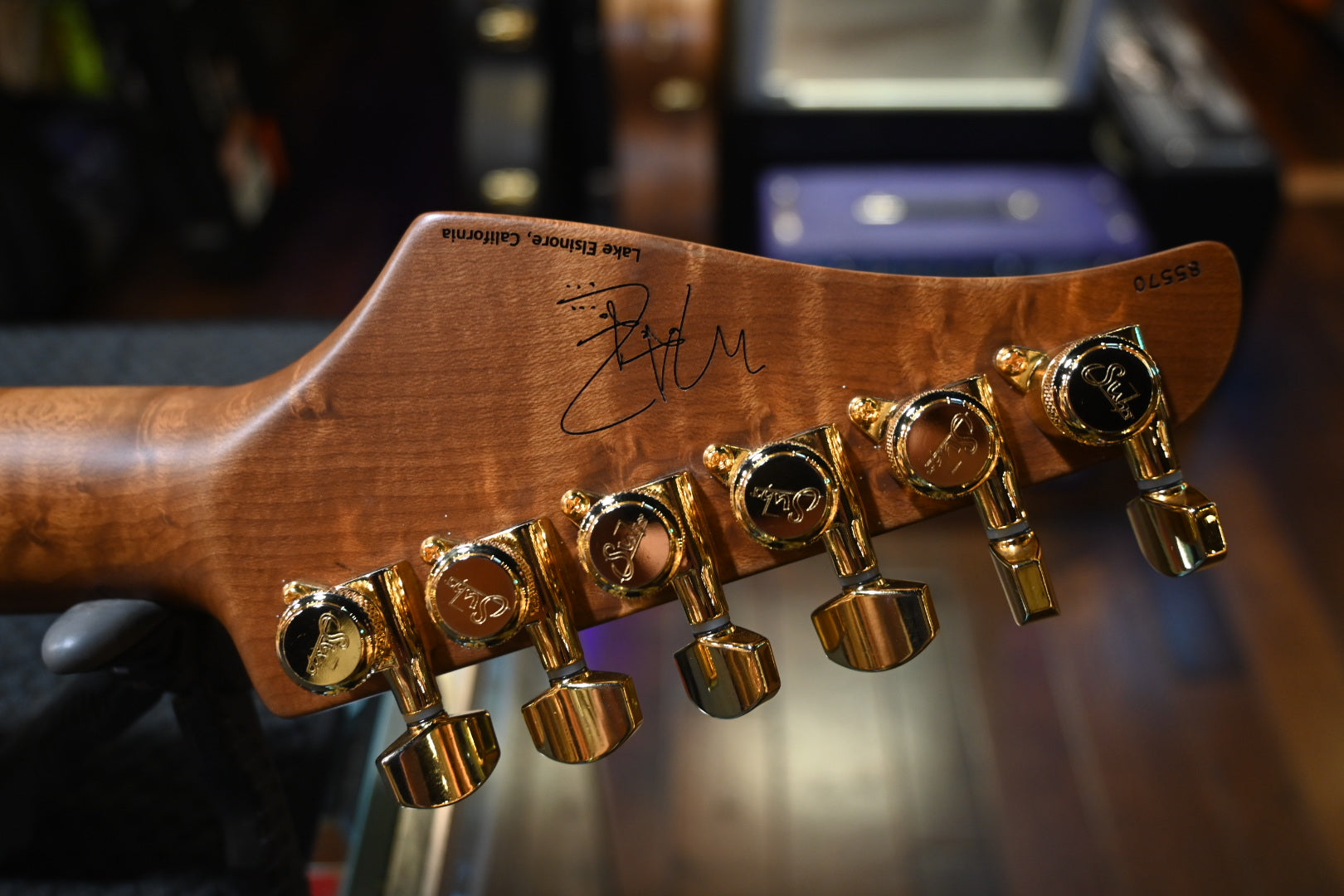 Suhr Asato Signature Series Classic T - Black Guitar #5570 - Danville Music