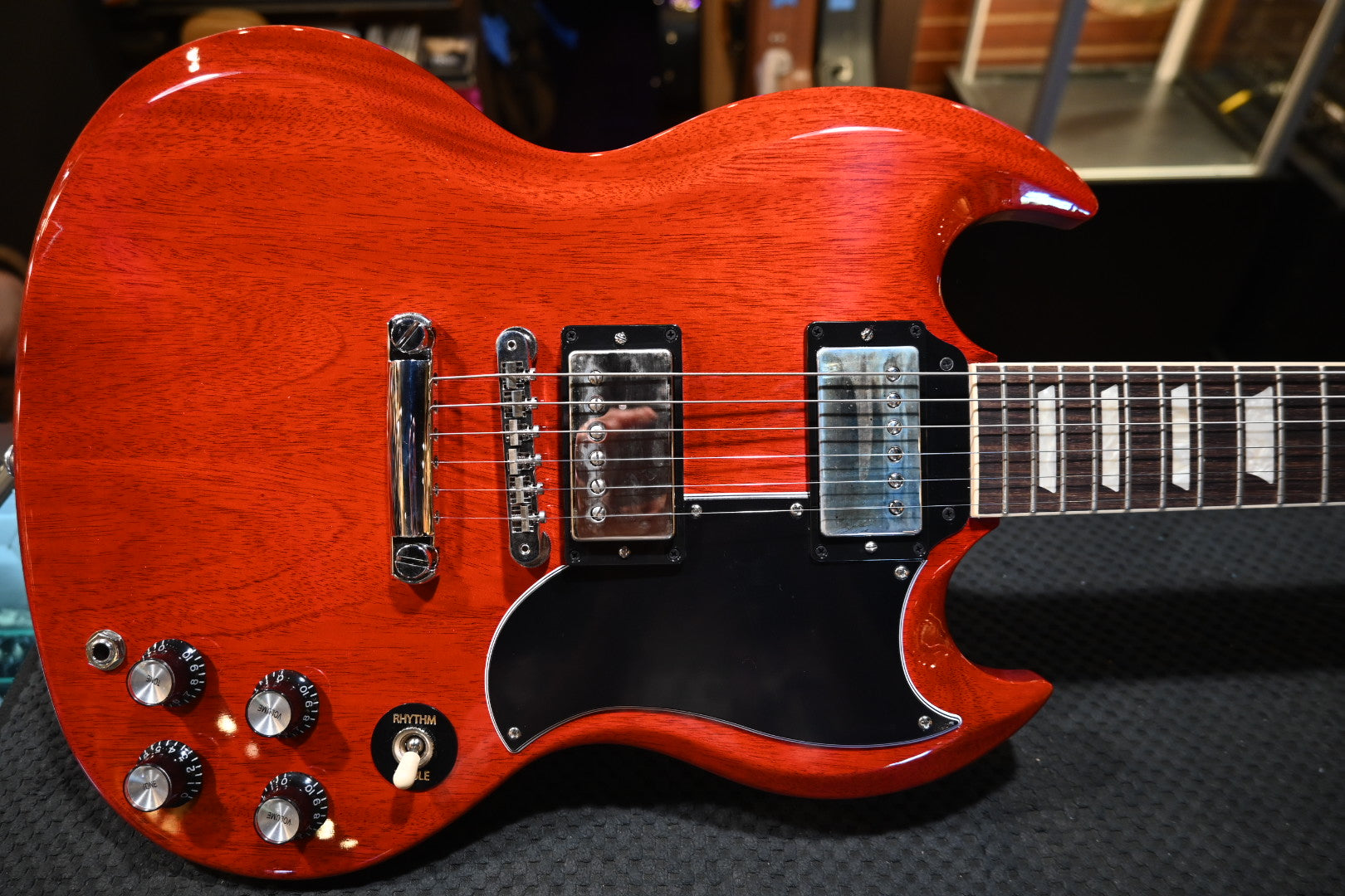 Gibson SG Standard '61 Stop Bar Vintage Cherry Guitar 0228